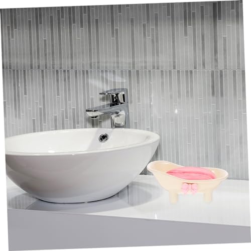 Ciieeo Self Draining Soap Holder Butterfly Design