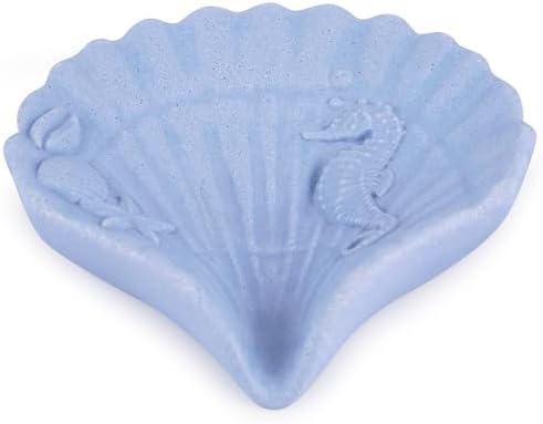 ZAWUU Bathroom Accessory Set 3PCS Ocean Animals Design