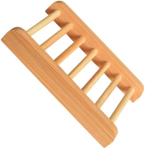 LIFKOME Wooden Soap Dish for Shower Bathroom