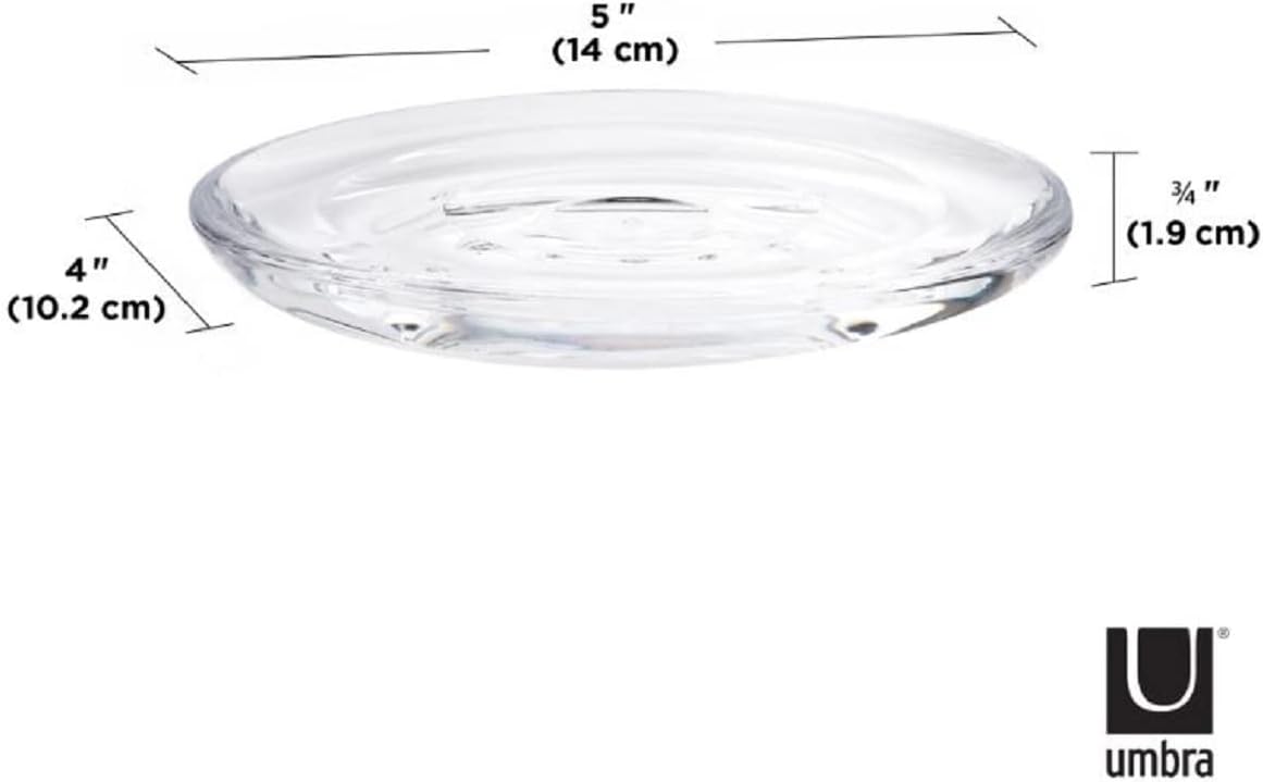 Tramontina Umbra Droplet Acrylic Soap Dish 1