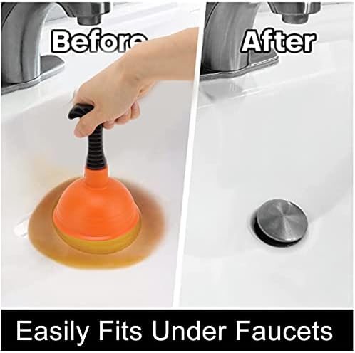 Pissente Mini Plunger for Clogged Toilets and Sinks 1