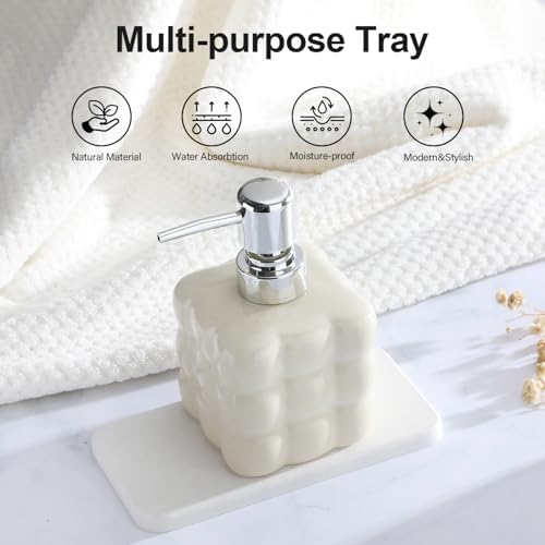 Ecotrim Water Absorbing Stone Tray for Sink and Bathroom