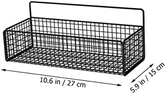 Collbath Shower Basket Wall Mounted Organizer No Drilling