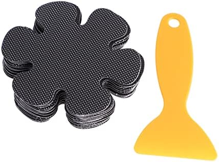 VOSAREA 20Pcs Flower Shaped Non Slip Decals for Bathtub and Shower