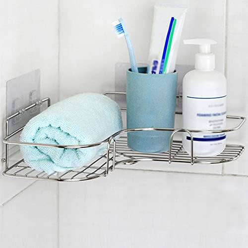 BAHELS Corner Shower Caddy Stainless Steel Organizer Rack