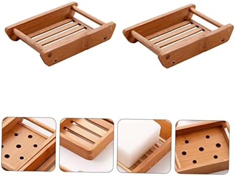 RORPOIR 2pcs Japanese Style Soap Dish for Bathroom Organization