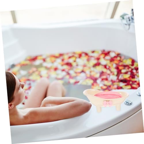 MAGICLULU Bathtub Soap Holder with Self Draining Design