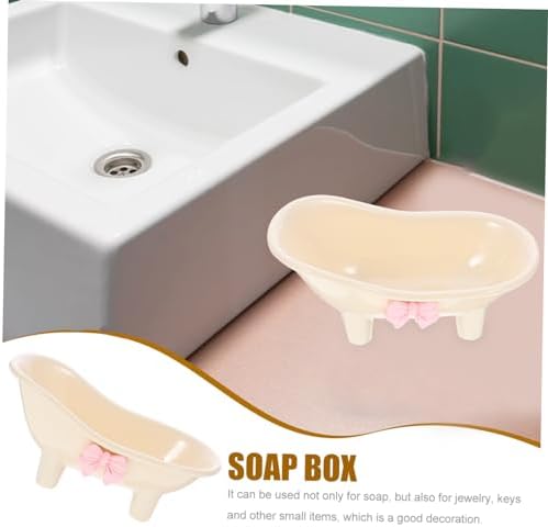 MAGICLULU Bathtub Soap Holder with Self Draining Design