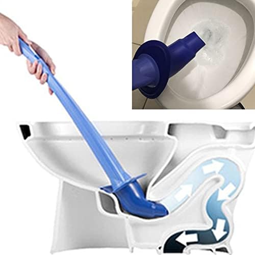 TULGIGS Toilet Plungers 10pcs with CO2 Cylinders and Guide