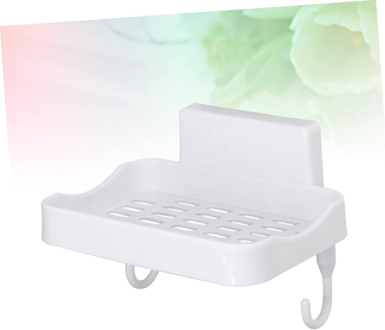 Holibanna Wall-Mounted Soap Dish Holder with Suction Cup