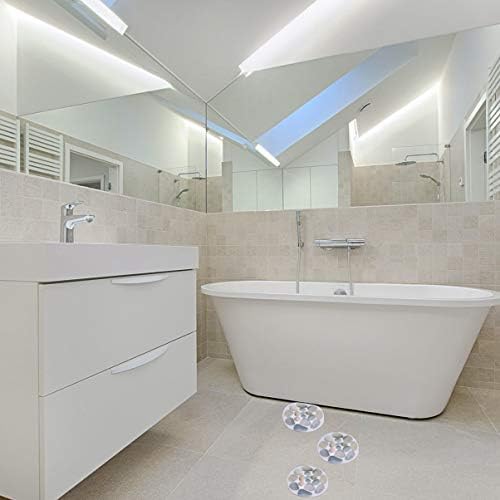 Hemoton 4 Pack Anti-Slip Bathtub Stickers for Bathroom Safety