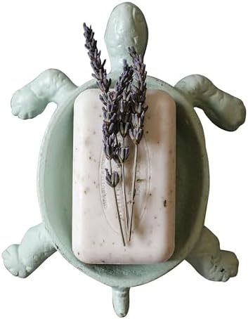 Creative Co-Op Cast Iron Turtle Soap Dish 1