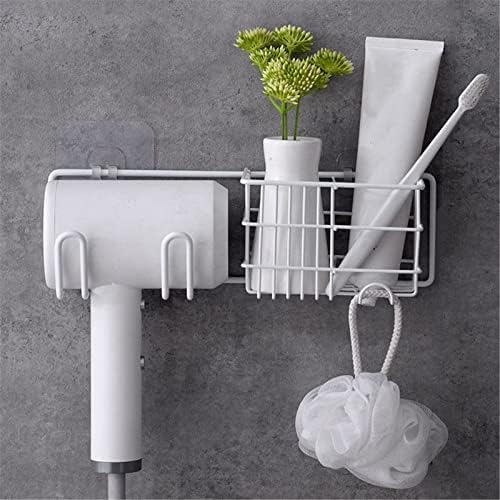 BAHELS White Shower Caddy Wall Mounted Organizer Rack Holder