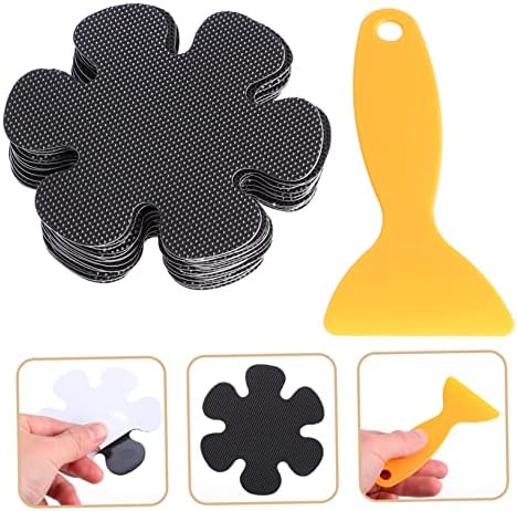VOSAREA 20Pcs Flower Shaped Non Slip Decals for Bathtub and Shower