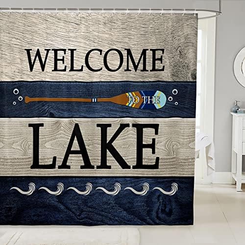 Erosebridal Lake Life Shower Curtain 72x72