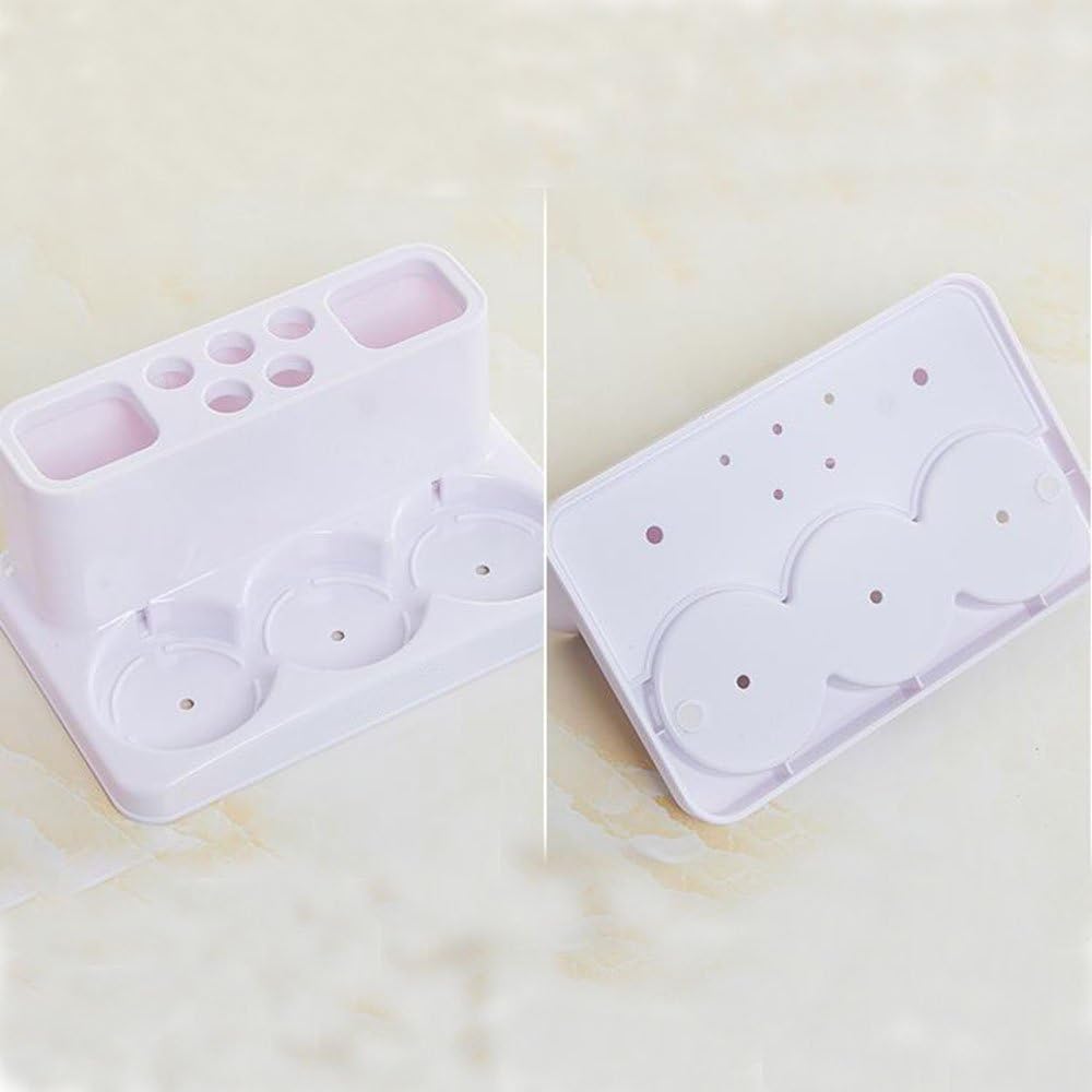 Eslite Toothbrush Toothpaste Holder Stand for Bathroom
