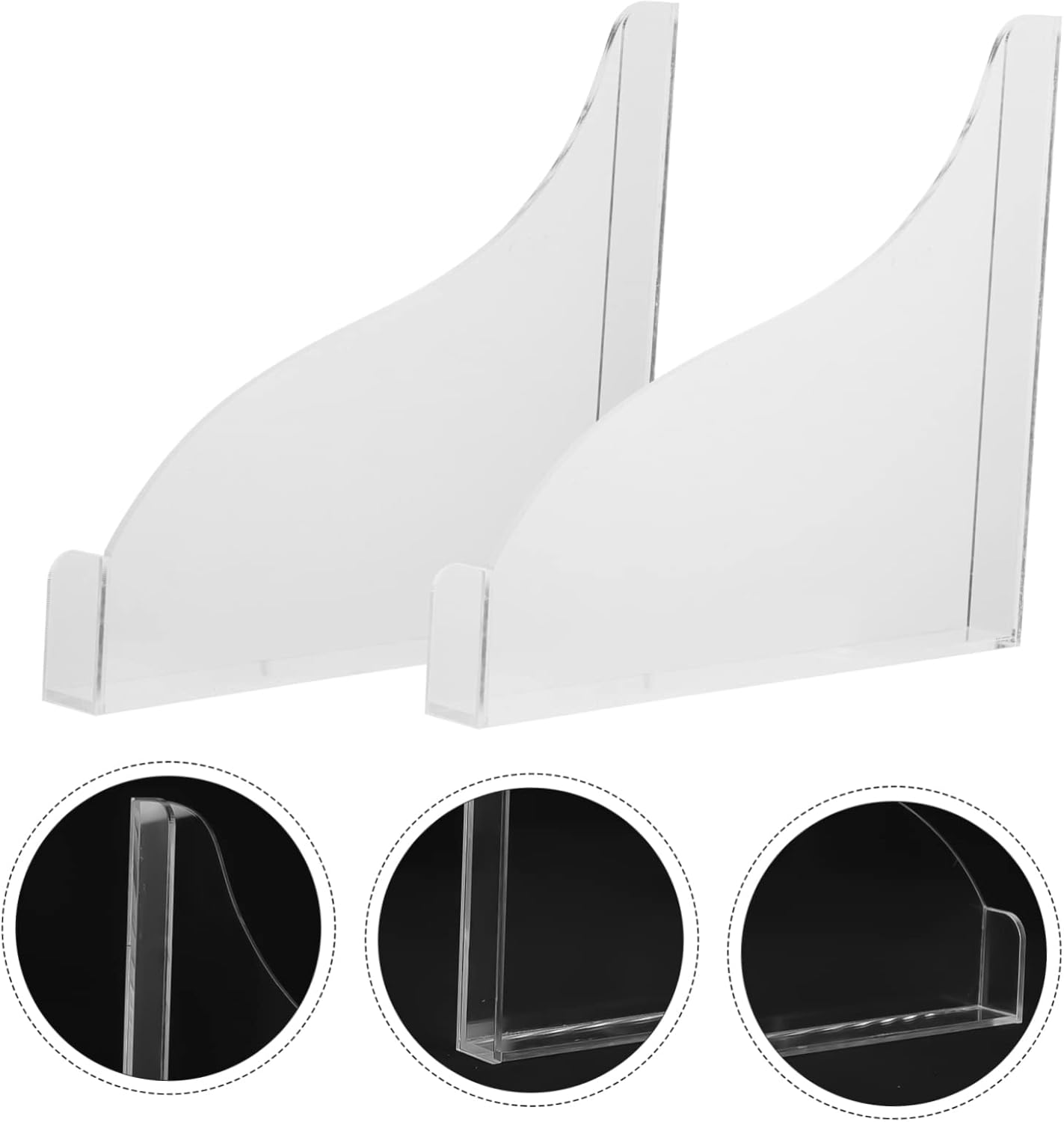 SOLUSTRE Acrylic Bath Tub Splashing Guard 1