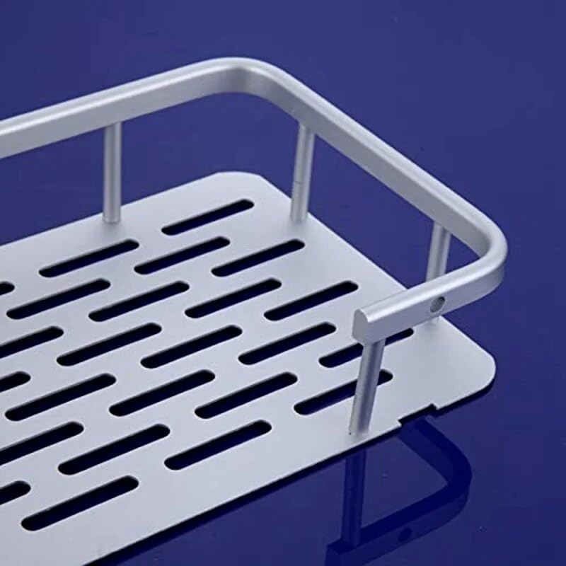 BAHELS Adhesive Aluminum Shower Caddy No Drilling 1