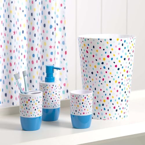 Allure Home Creation Confetti Dot 4-Piece Bath Set