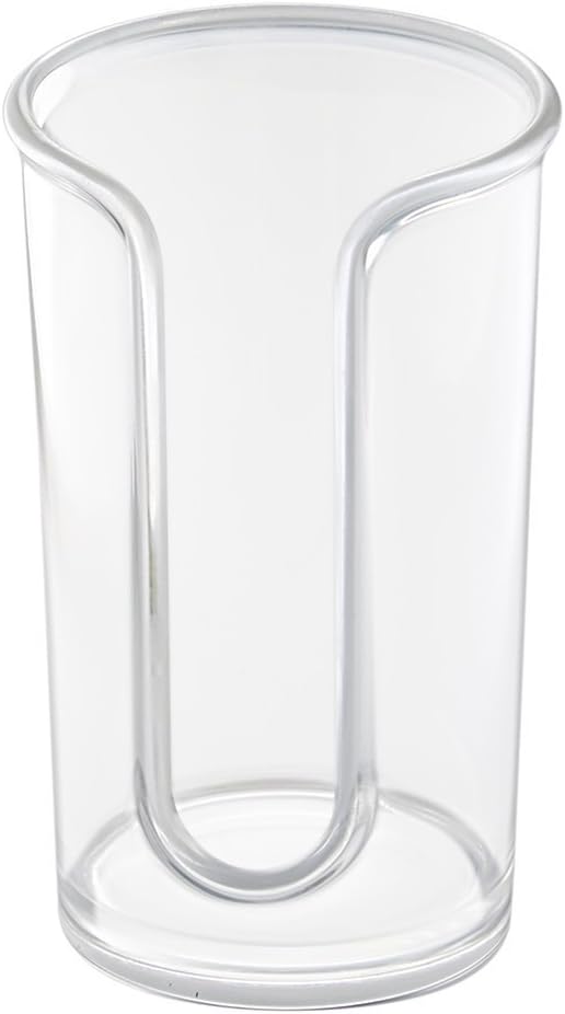 iDesign Clarity Cup Dispenser for Bathroom Countertop
