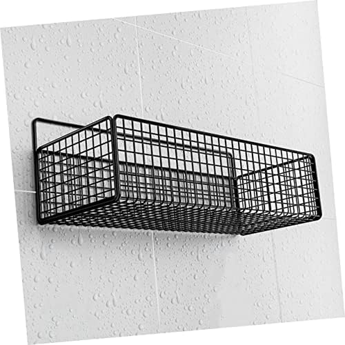Collbath Shower Basket Wall Mounted Organizer No Drilling