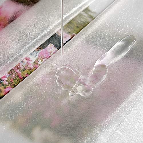 AooHome Frosted 72x72 Shower Curtain Liner with 5 Bottom Magnets and Metal Grommets
