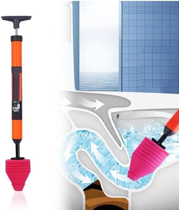 Powerful Suction Toilet Unblocker with Marine 31 Wax Sealer
