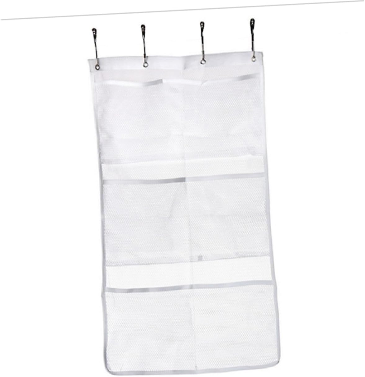 PRETYZOOM 6-Pocket Shower Organizer Hanging Bag Mesh