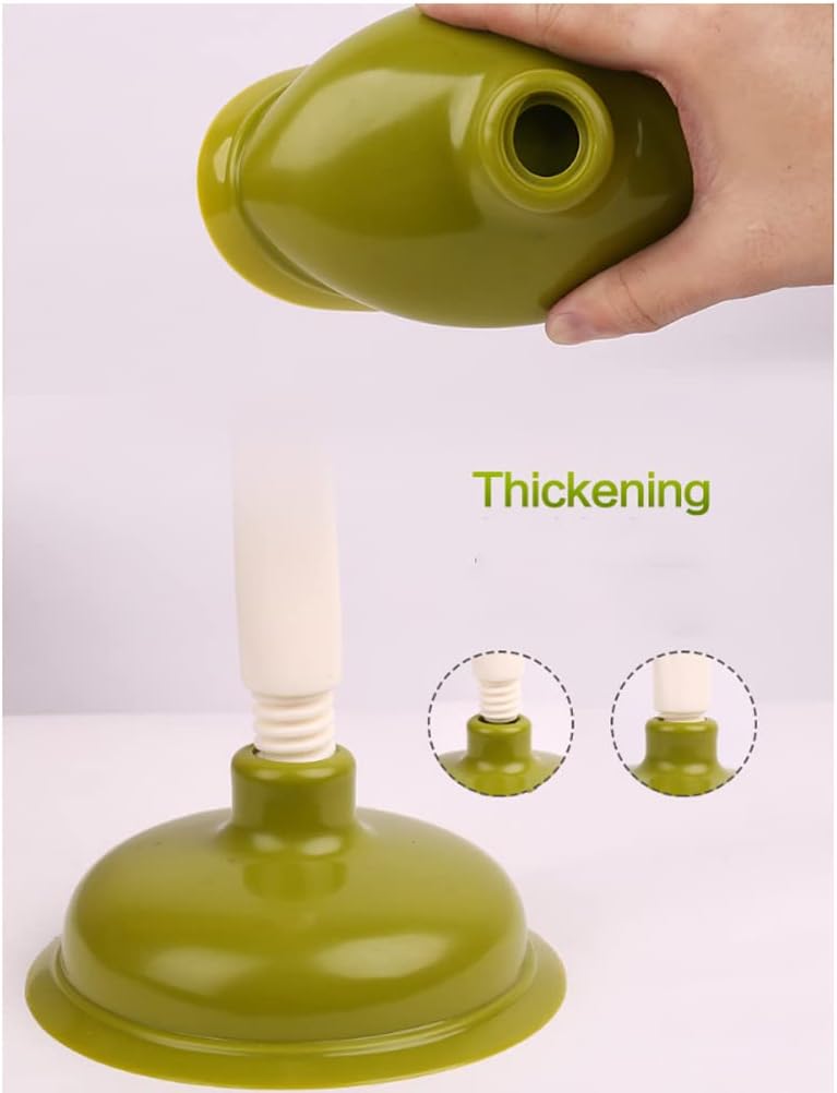 Toilet Plunger for Clogs Drain Unclogger Bathroom Cleaning Tool