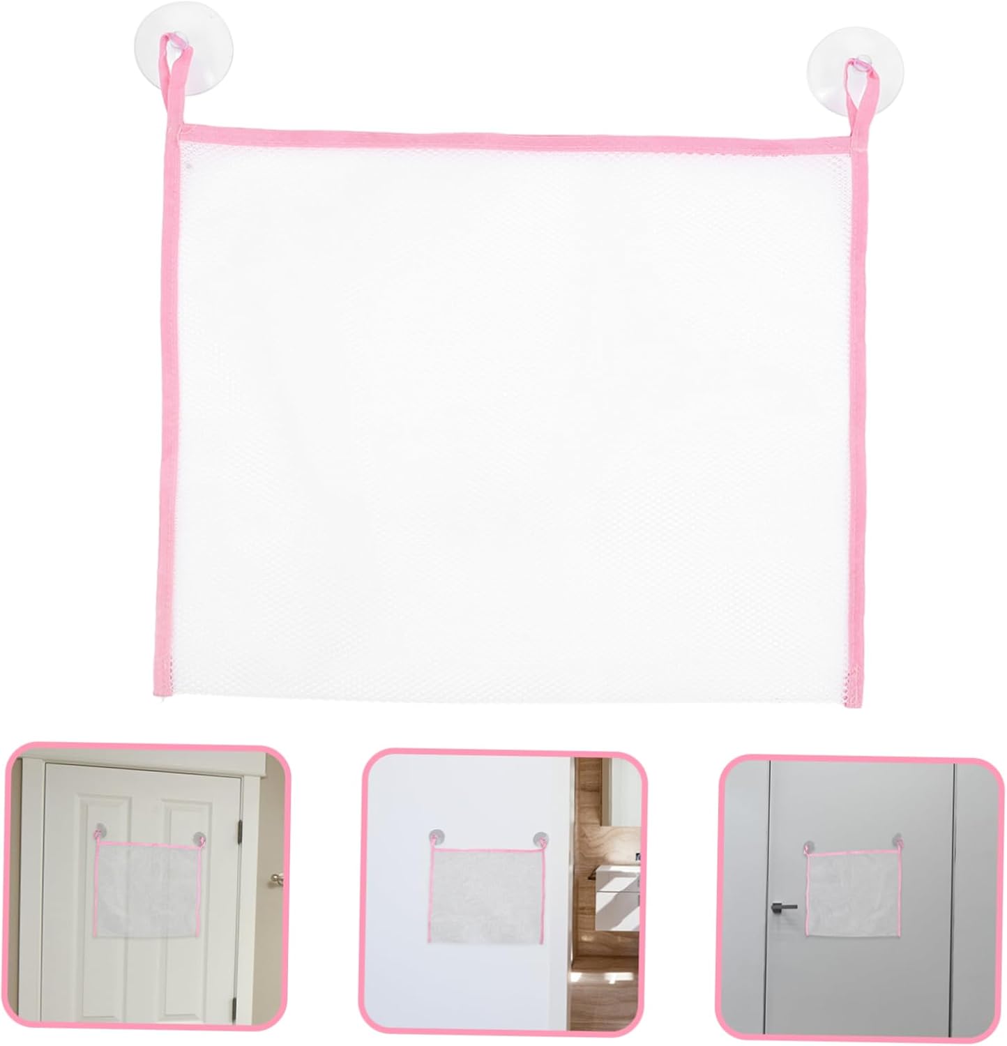Hoement Multi-Function Mesh Shower Organizer Bag 1