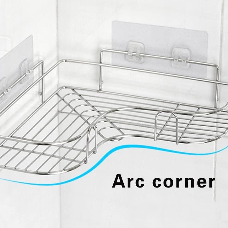 BAHELS Corner Shower Caddy Stainless Steel Organizer Rack