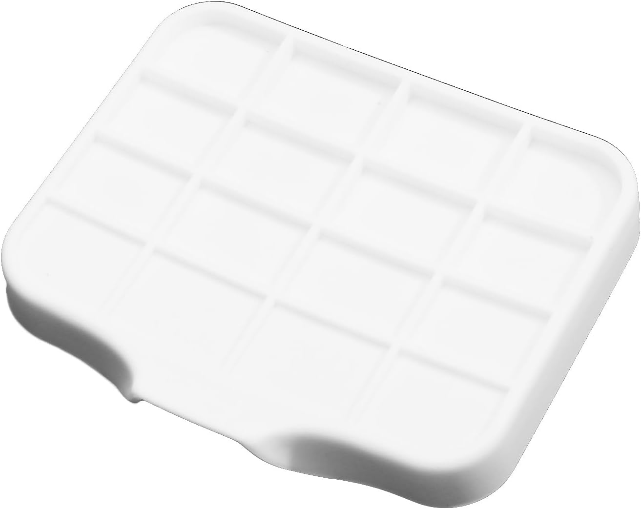 Durable Silicone Soap Dish with Self-Draining Design