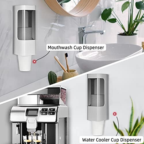 Cup Dispenser with Visible Window for 3oz-5oz Cups