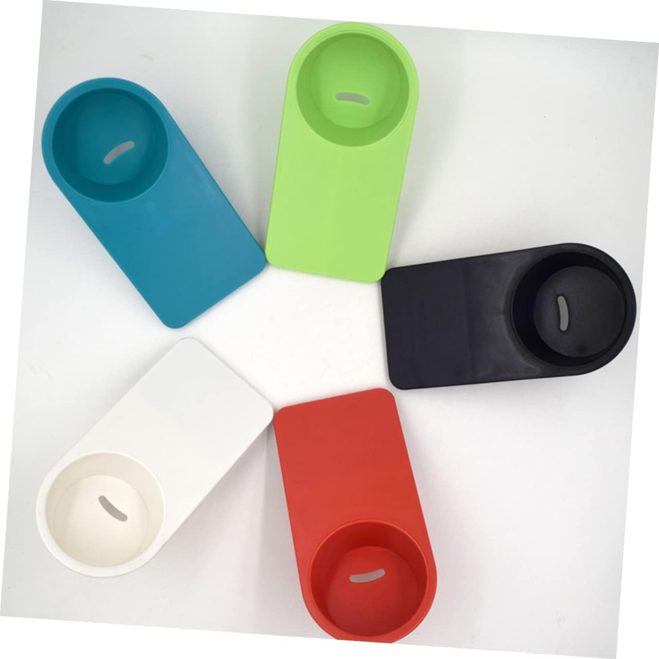 Luxshiny Saucer Clip for Desk and Bathroom Use