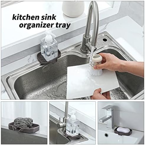 MicoYang Silicone Soap Dish with Drain Spout
