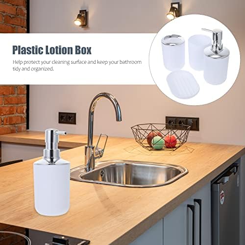 FOMIYES 1 Set White Bathroom Accessories Kit