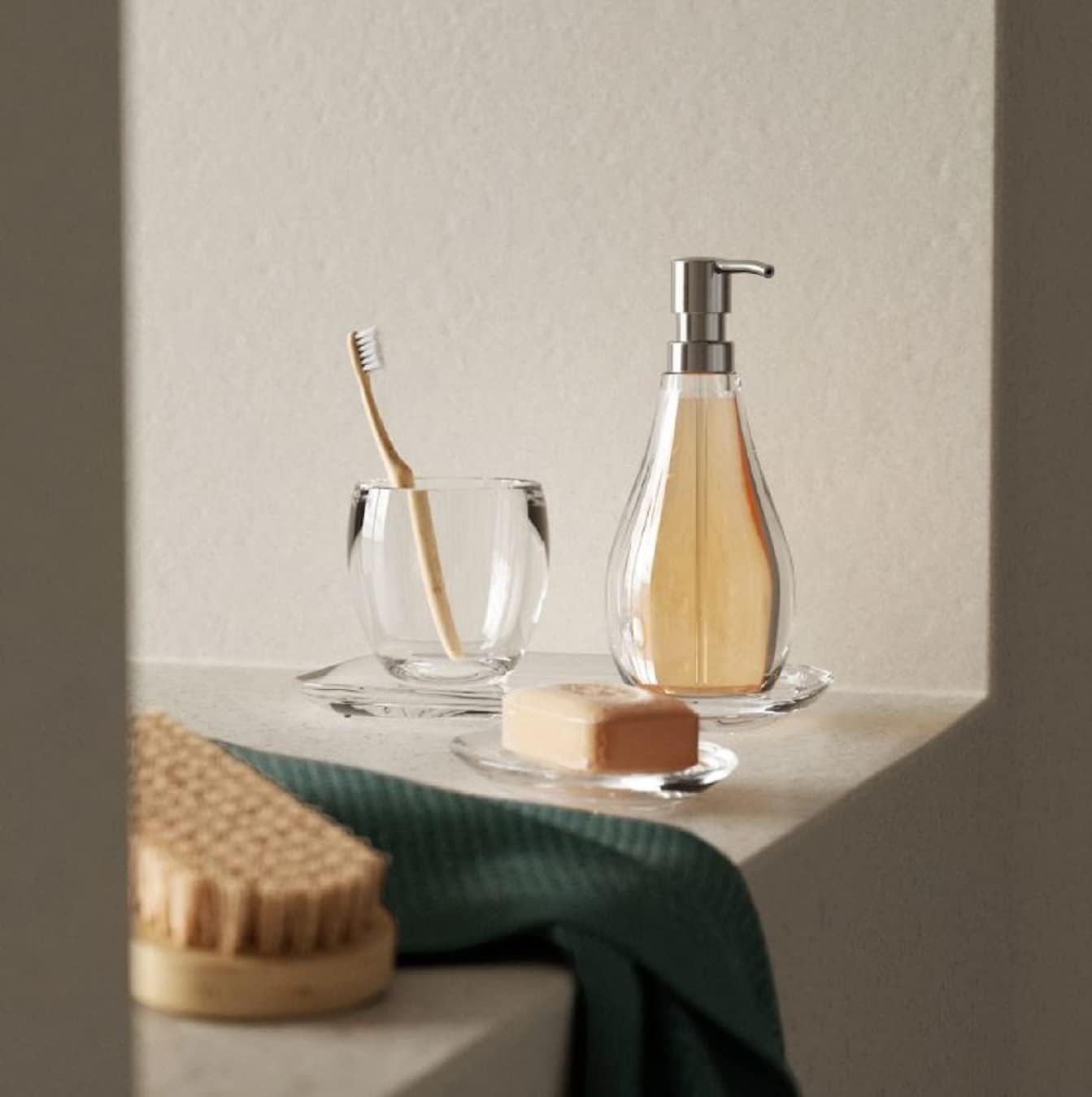 Umbra Droplet Tumbler Clear