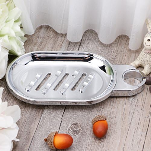 EAJORN 22mm ABS Soap Dish Box Holder for Sliding Bathroom