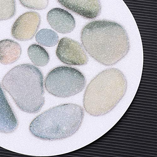 Cabilock 4 Pack Anti-Slip Bathtub Stickers with Scraper