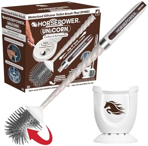 Horsepower Unicorn Motorized Toilet Brush Rechargeable