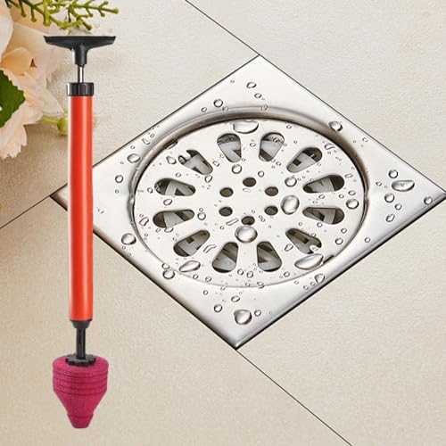 AYKHDS Toilet Plunger Clog Remover with Ergonomic Handle