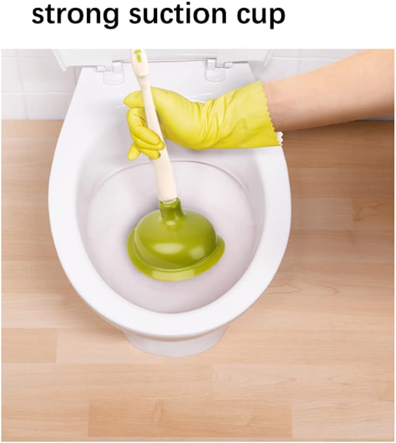Toilet Plunger for Clogs Drain Unclogger Bathroom Cleaning Tool