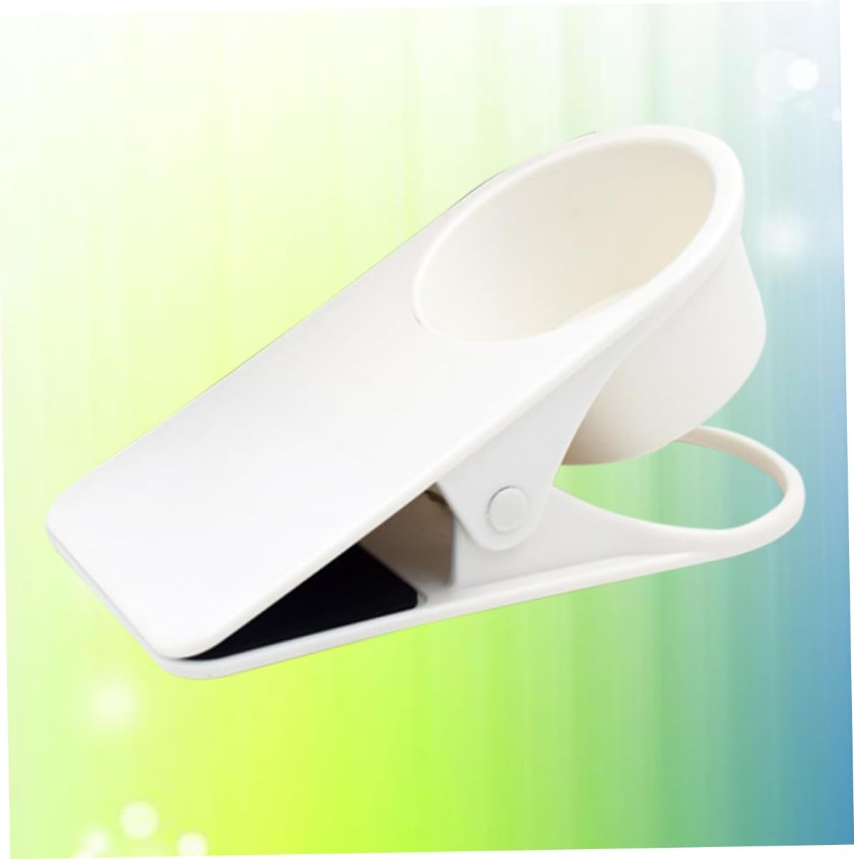 Luxshiny Saucer Clip for Desk and Bathroom Use