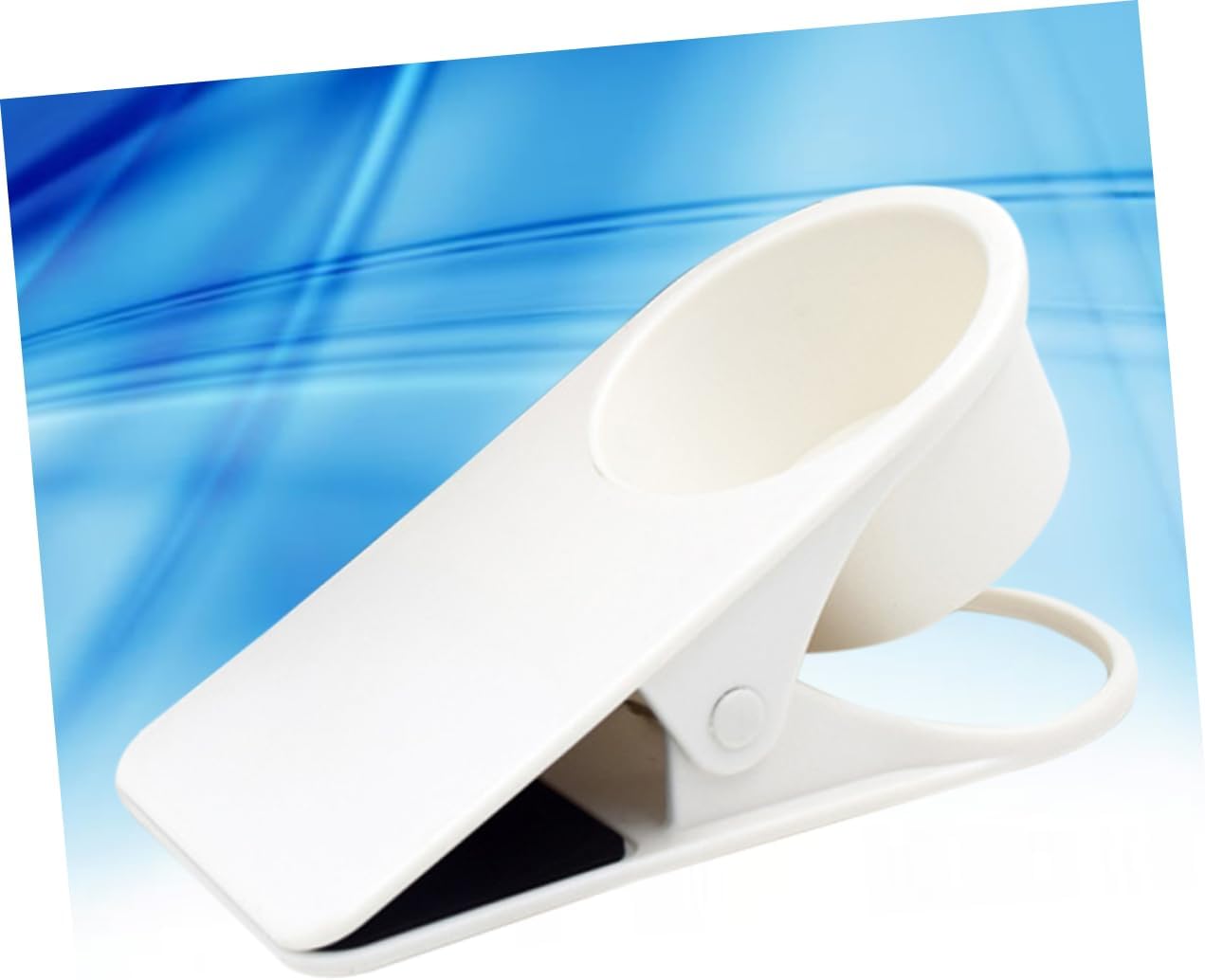 Luxshiny Strong ABS Cup Holder Clip Desk Organizer