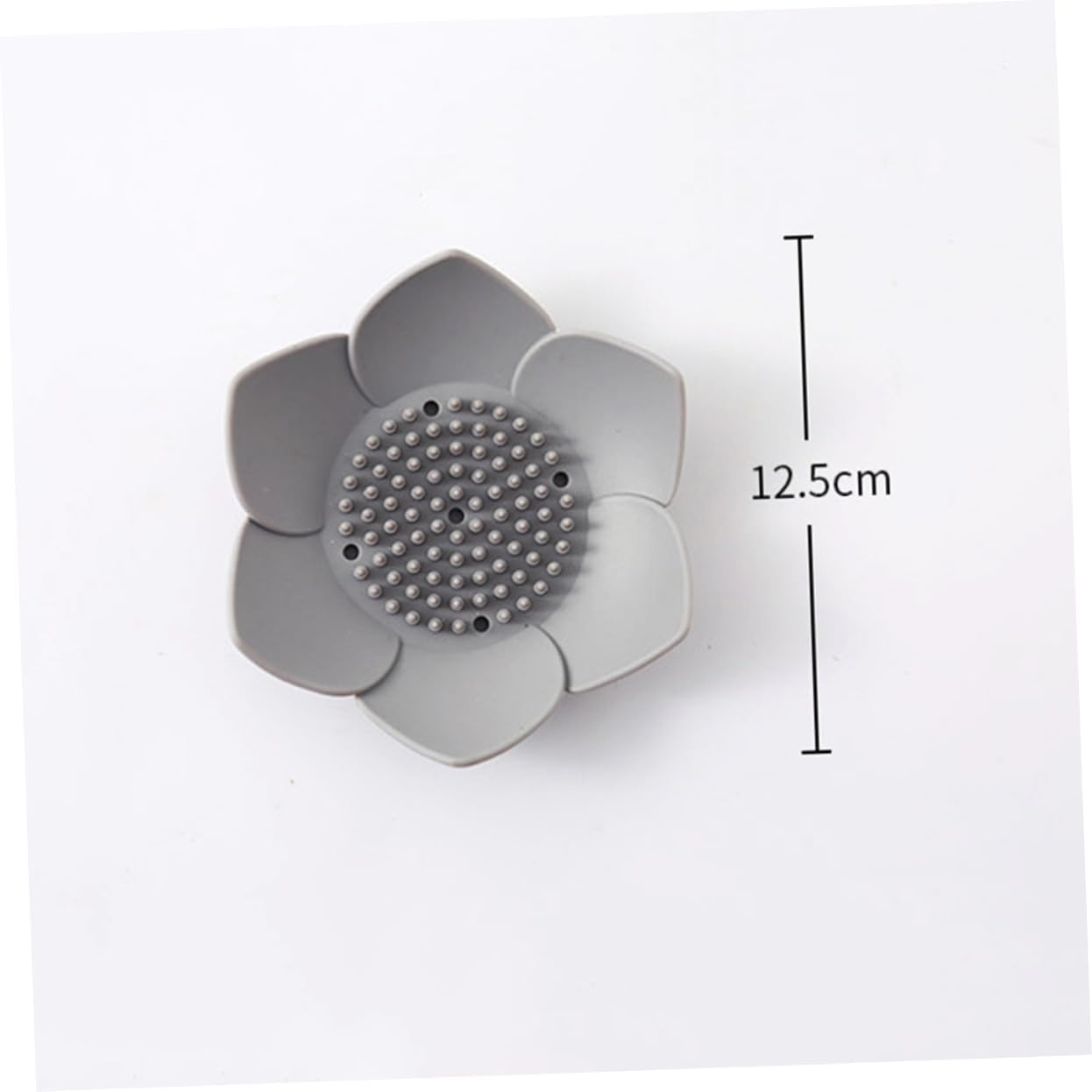 MAGICLULU Silicone Flower Soap Dish Drain Holder