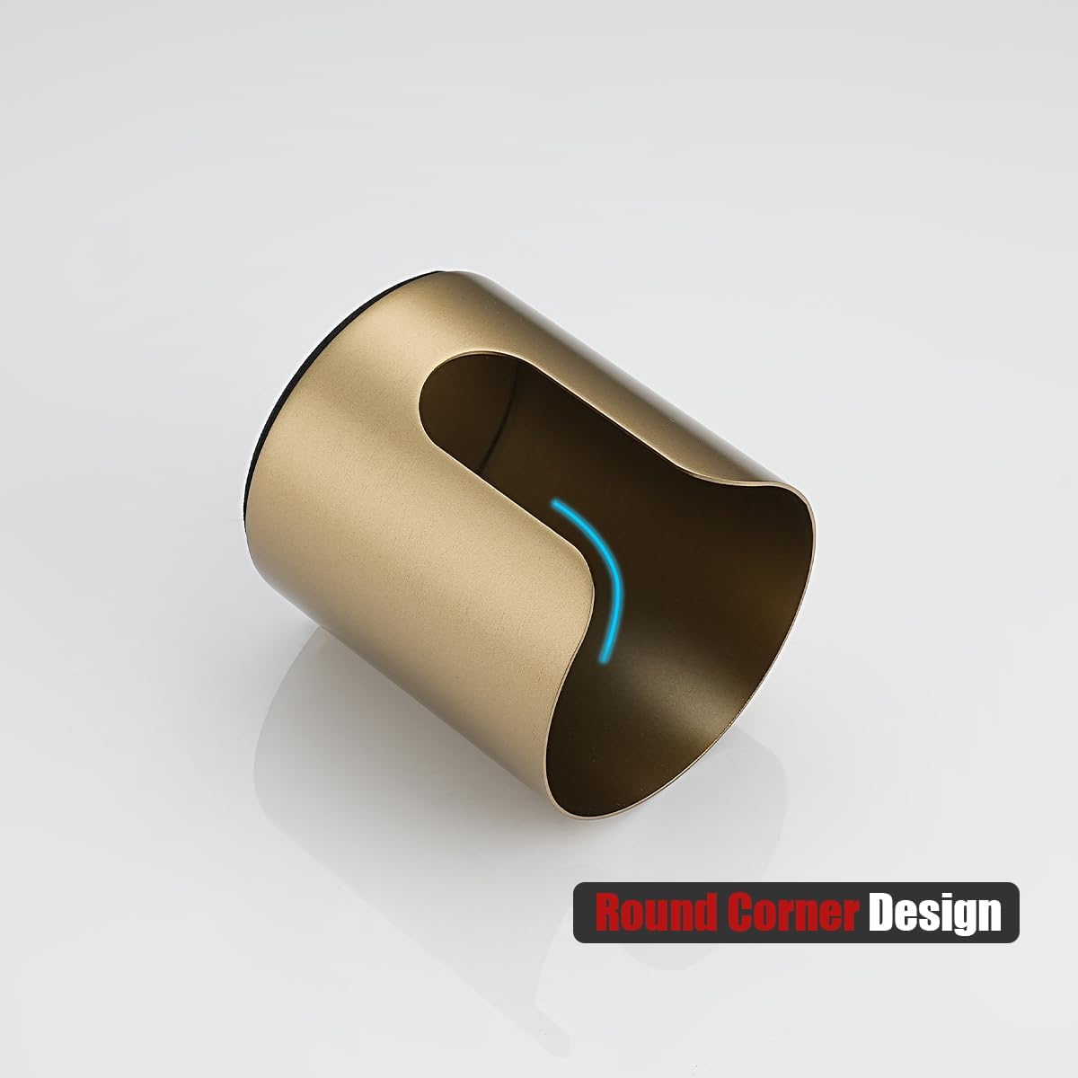 JQK Gold Bathroom Cup Dispenser for 3 oz or 5 oz