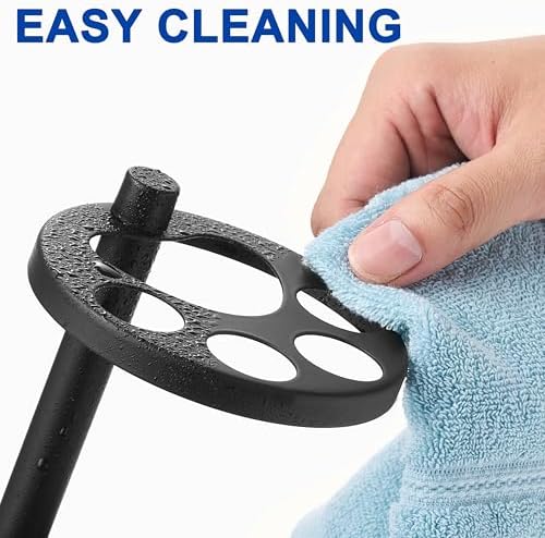 Stainless Steel Ventilated Toothbrush Holder Stand for Bathroom