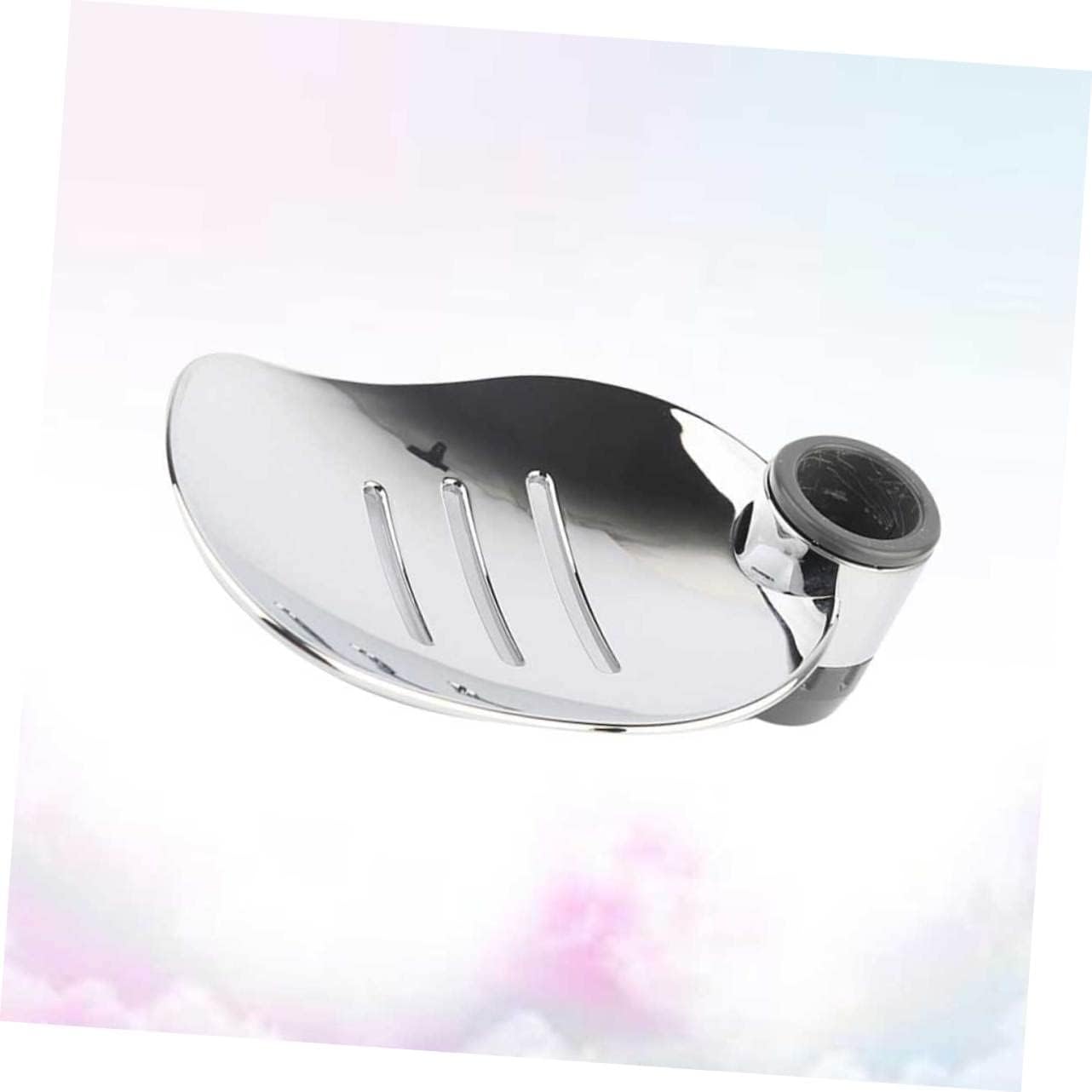 MUCKLILY 2Pcs Soap Tray Dish Holder for Shower Bathroom