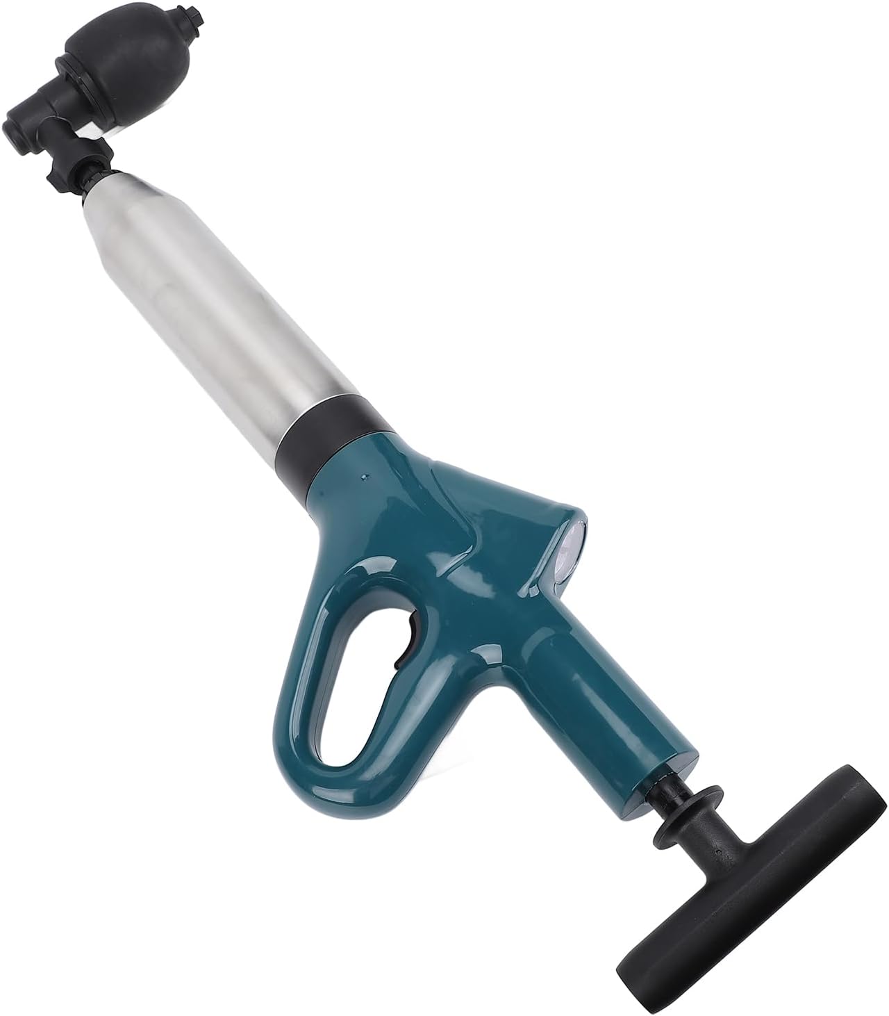 Toilet Drain Blaster with Precise Control and Stainless Steel Head