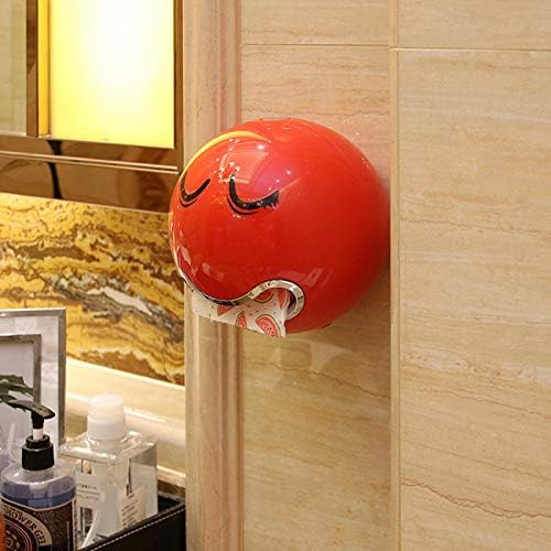 Cute Eyes Stickers Wall Mounted Tissue Holder